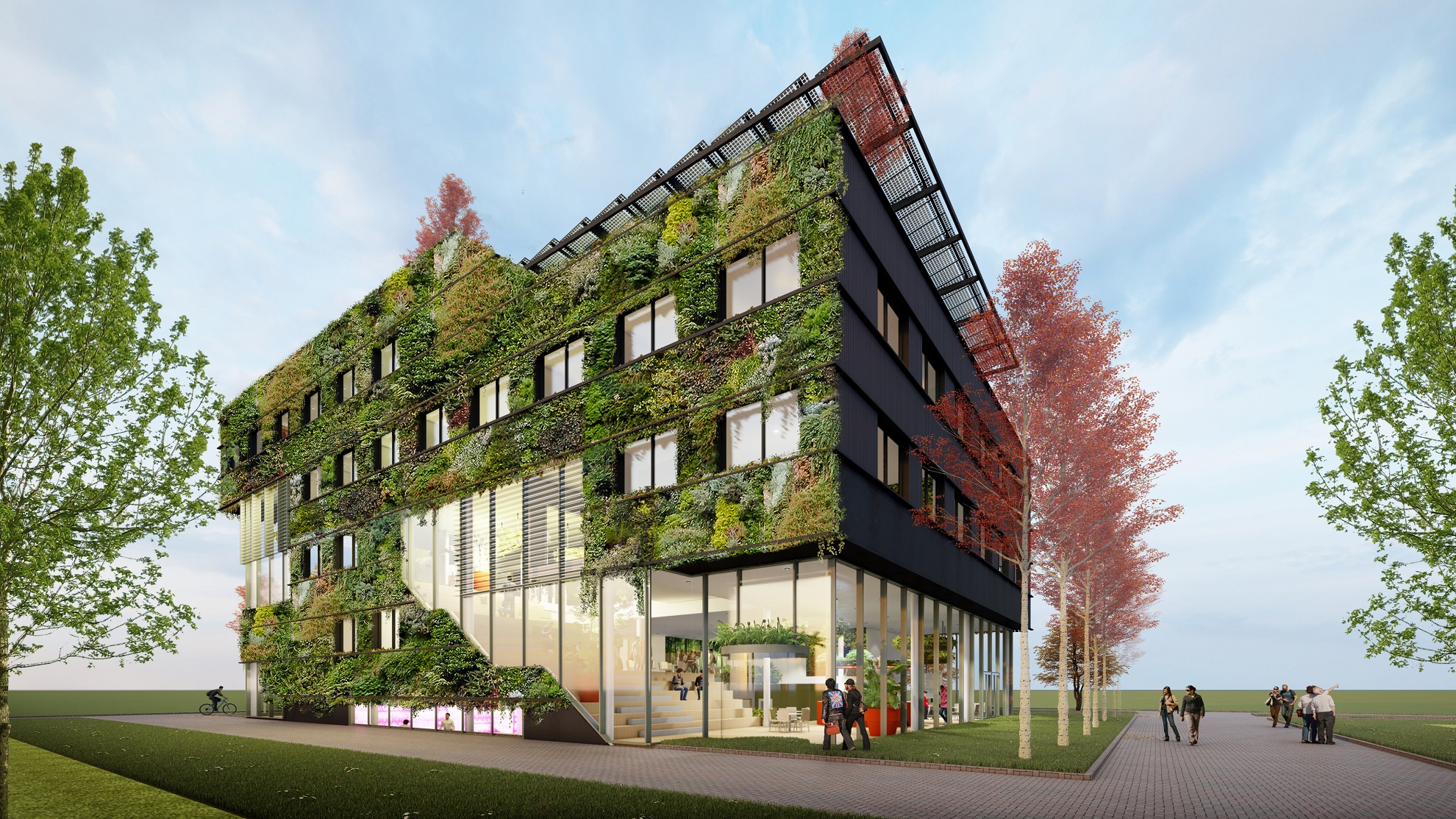 Nieuwbouw Almere gebouw