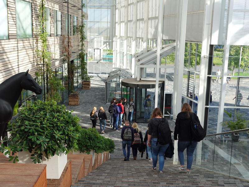 Studenten Aeres Hogeschool Dronten