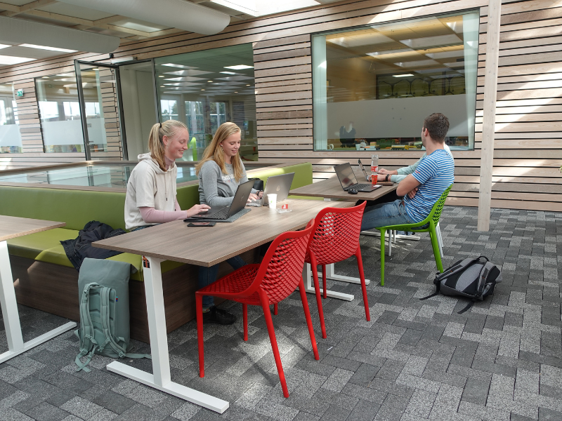 Studenten Aeres Hogeschool Dronten