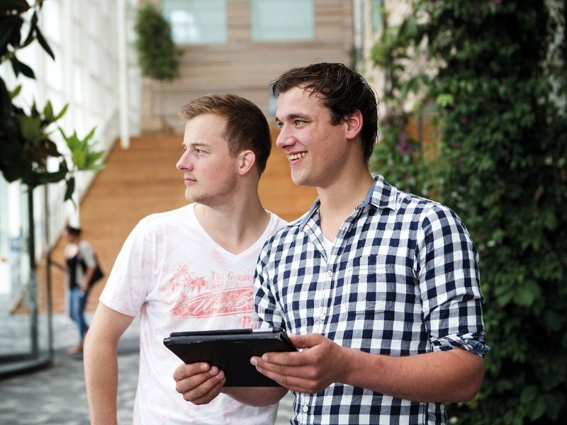 Studenten Aeres Hogeschool Dronten