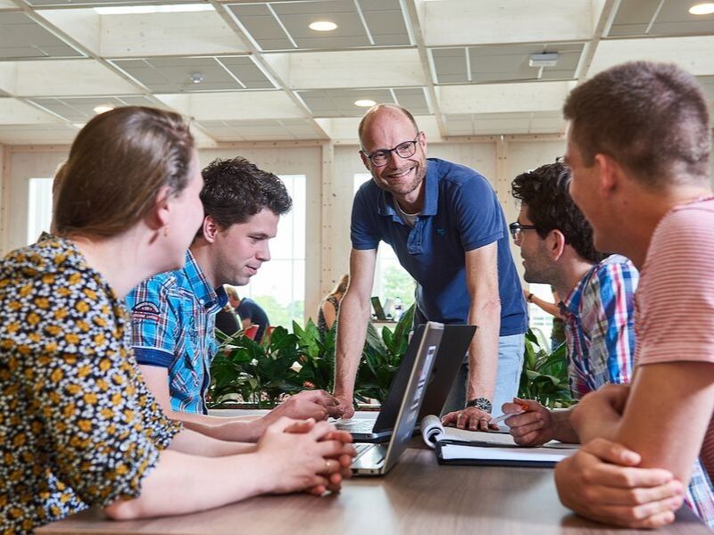 Deeltijd studenten bij Aeres Hogeschool