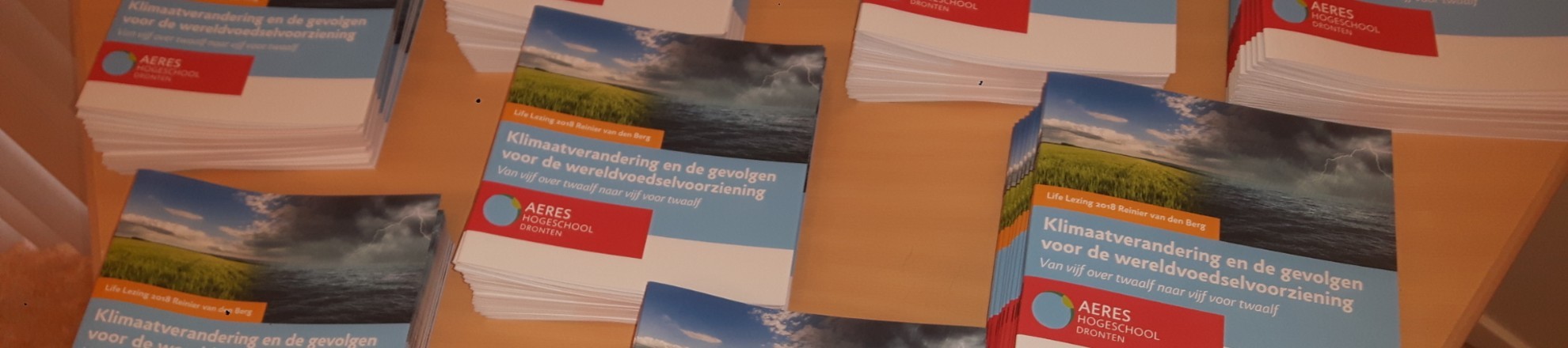 Life lezingen boekjes Aeres hogeschool Dronten