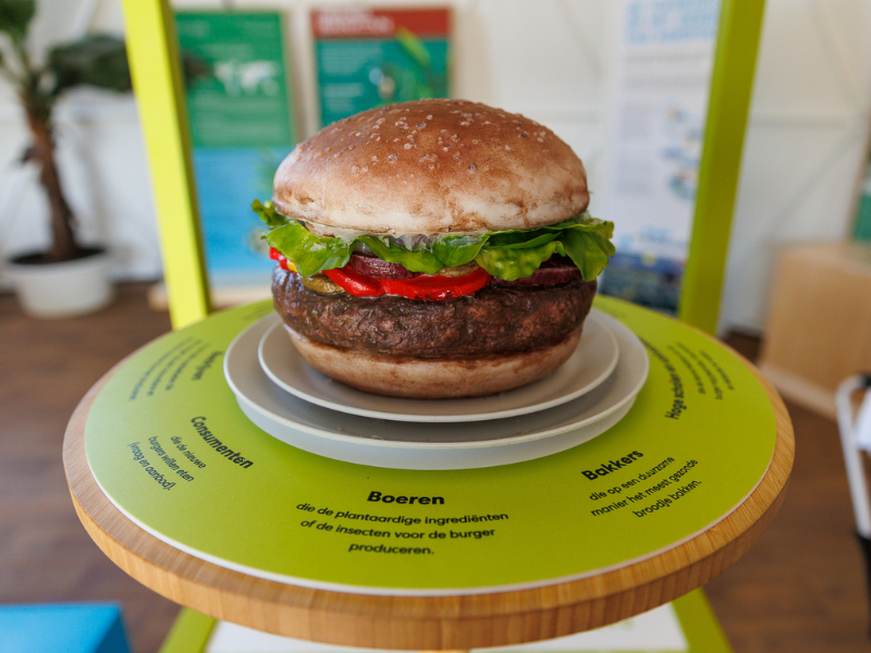 Hamburger food Aeres Hogeschool