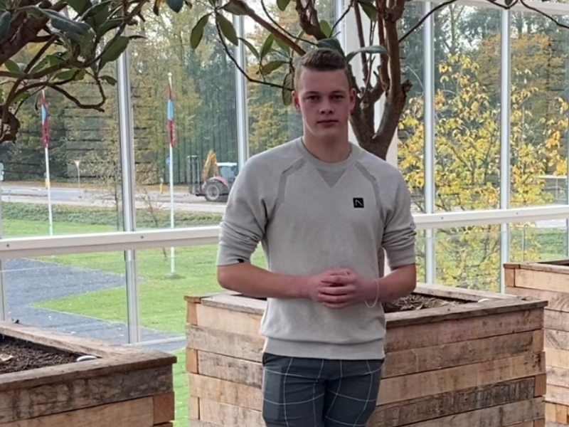 Willem vierdejaars student Varkens en Pluimeehouderij wil een bestaand bedrijf overnemen