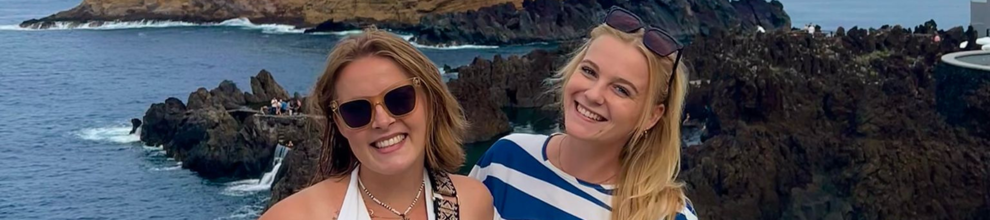 Sara en Lara studenten Hippische Bedrijfskunde op hun buitenlandstage