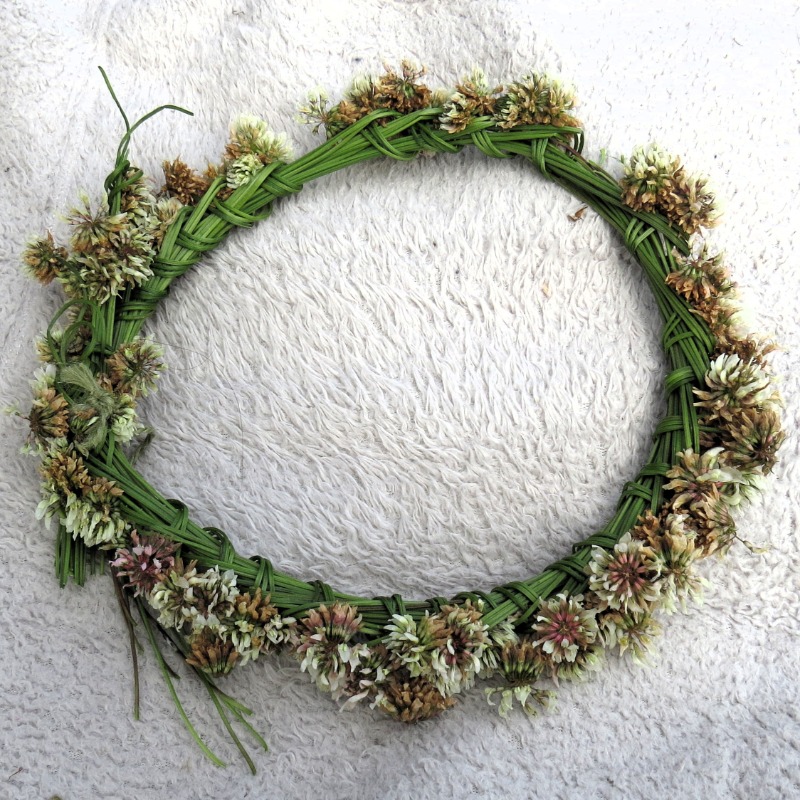 Bloemenkrans maken