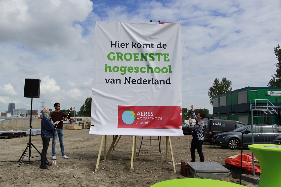 20200707 Feestelijk startsein nieuwbouw Almere voor onthulling