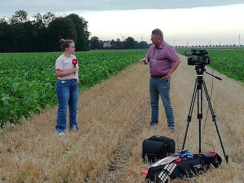 Nieuwe Steyr trekker voor OnderwijsLeerKavel Aeres Hogeschool Dronten