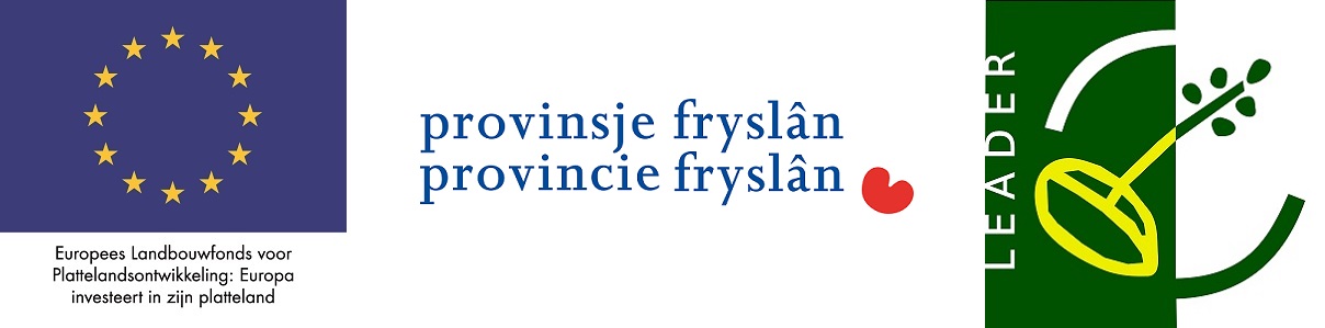 Logo ELFPO provincie Friesland EU LEADER