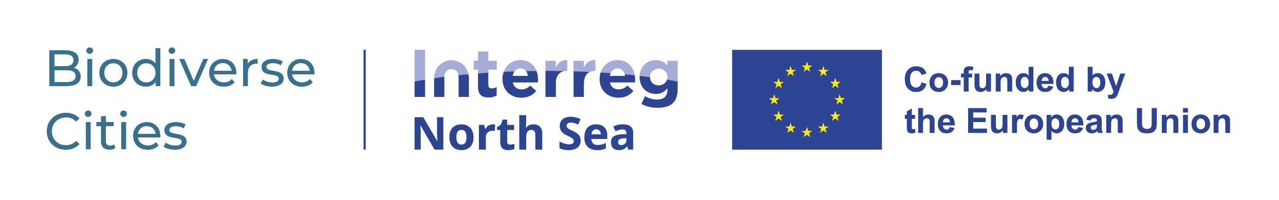 Biodiverse Cities Interreg North Sea logo