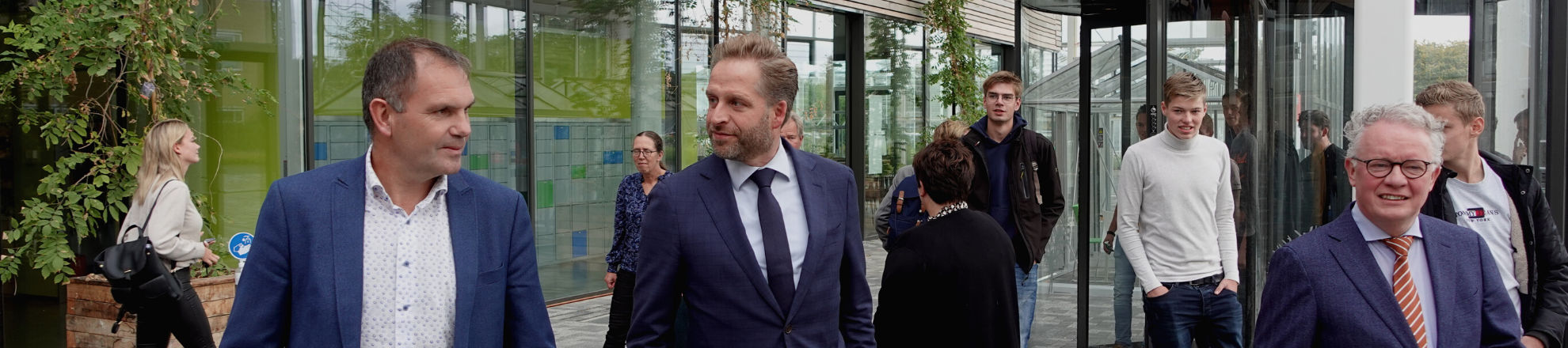 Werkbezoek Hugo de Jonge