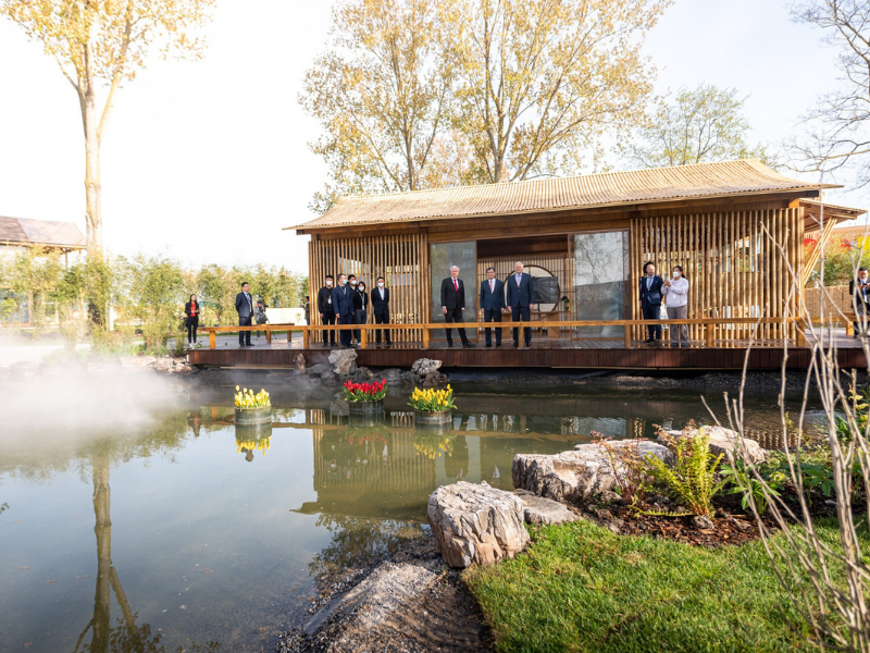 China portal Floriade Aeres Hogeschool Almere