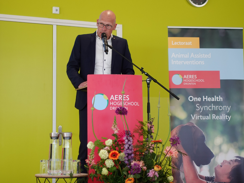 Inauguratie Richard Griffioen lector Animal Assisted Interventions AAI