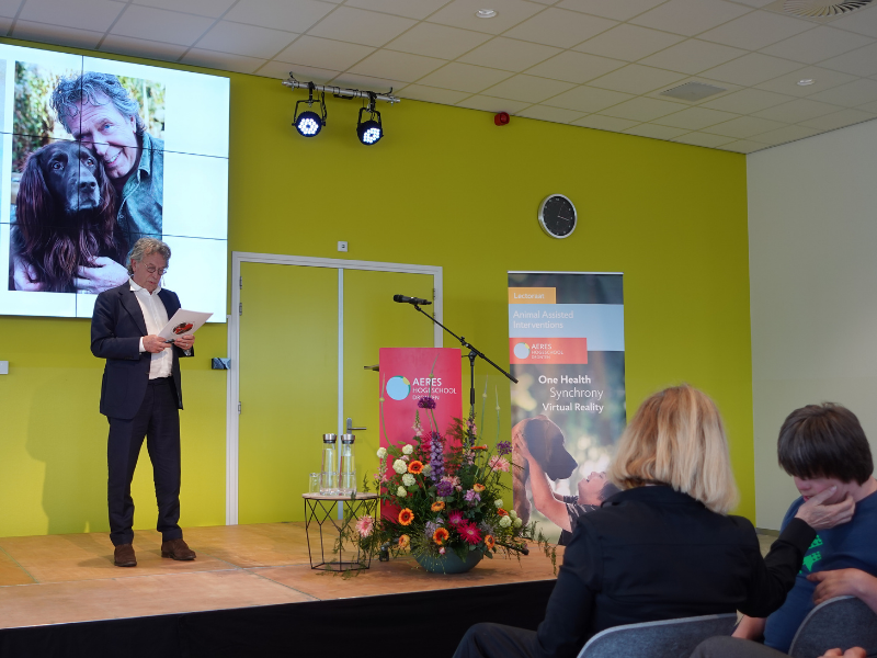 Inauguratie Richard Griffioen lector Animal Assisted Interventions AAI