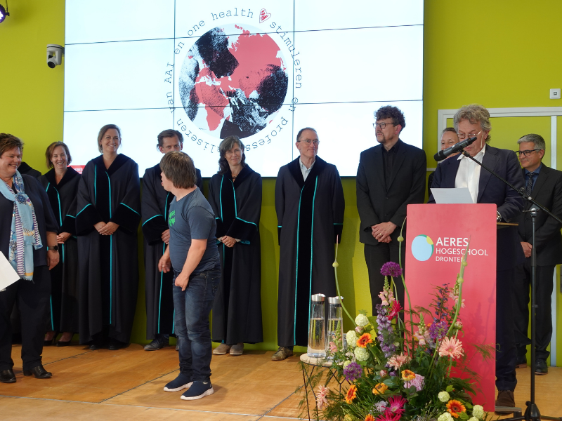 Inauguratie Richard Griffioen lector Animal Assisted Interventions AAI