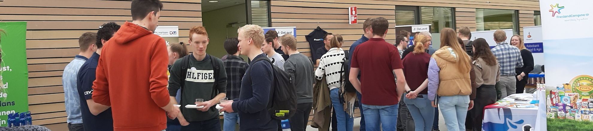 Bedrijvenmarkt voor studenten Dier- en Veehouderij en Varkens- en Pluimveehouderij