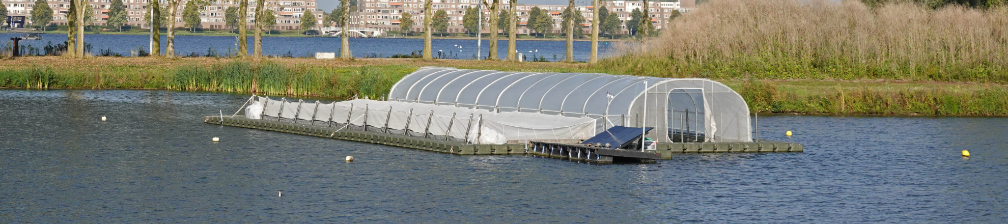 Aeres Hogeschool Almere werkt mee aan onderzoek drijvend voedseleiland