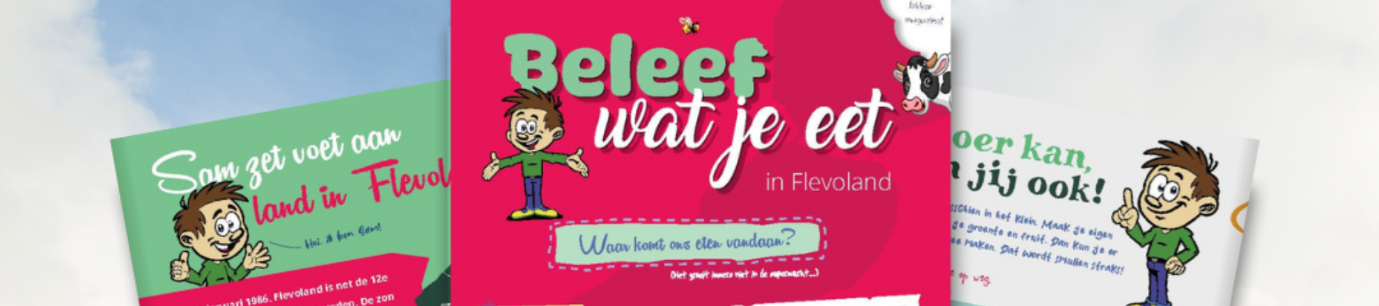 Educatief kidsmagazine beleef wat je eet