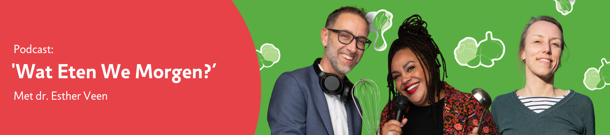 wat eten we morgen podcast met esther veen header