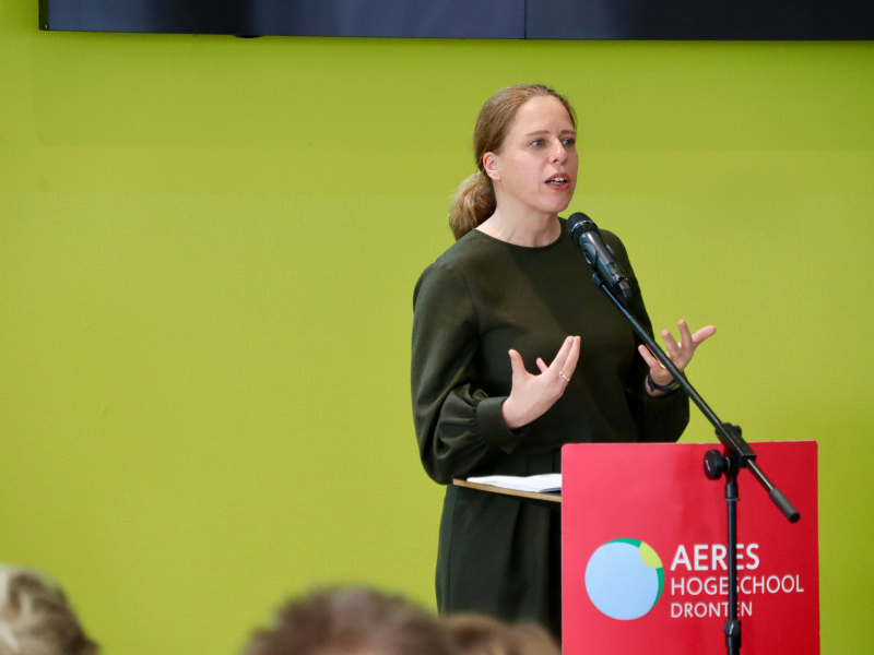 Carola Schouten tijden de Life Lezing 2024