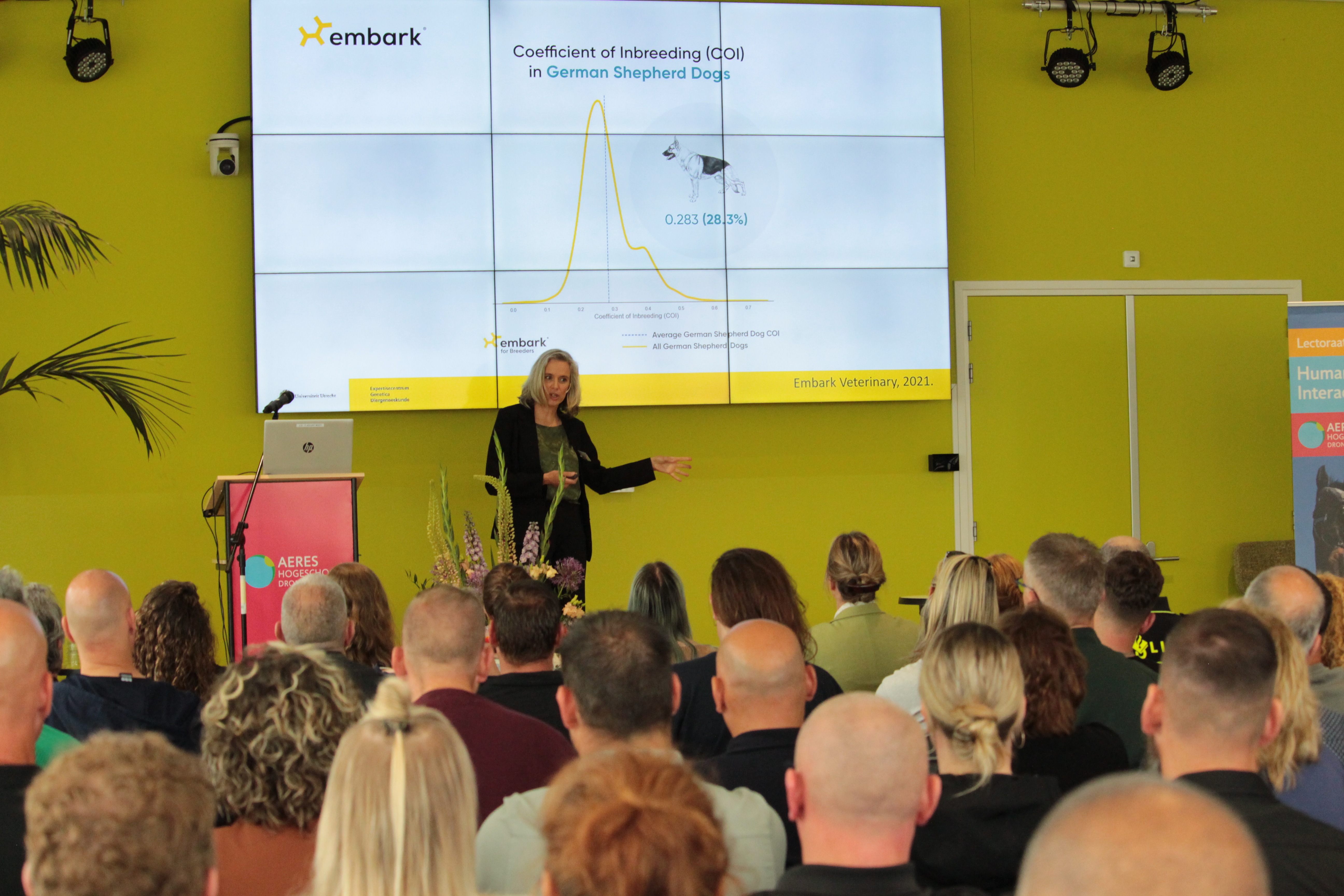 diensthonden event spreker van UU