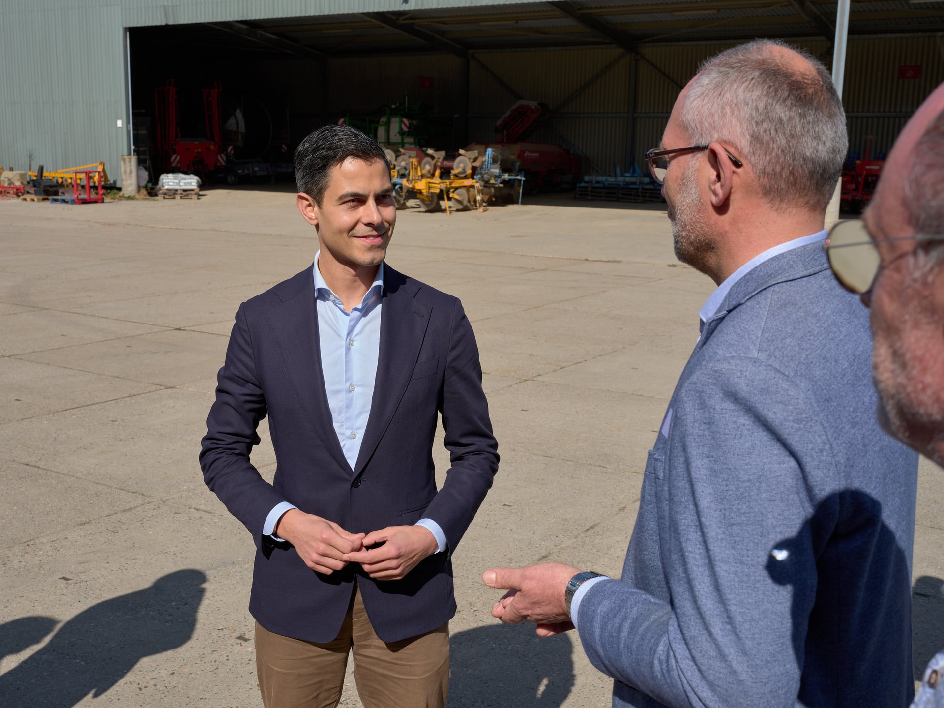 werkbezoek Rob Jetten bij Aeres Hogeschool Dronten