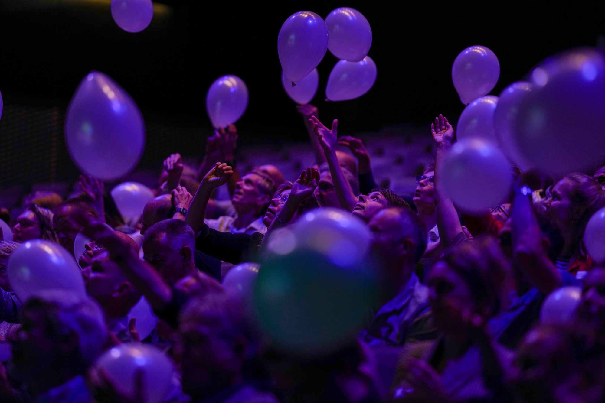 Ballonnen tijdens de opening 2026 - 2027