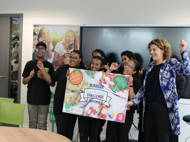 Finale schoolkantine challange dutch food week 2023
