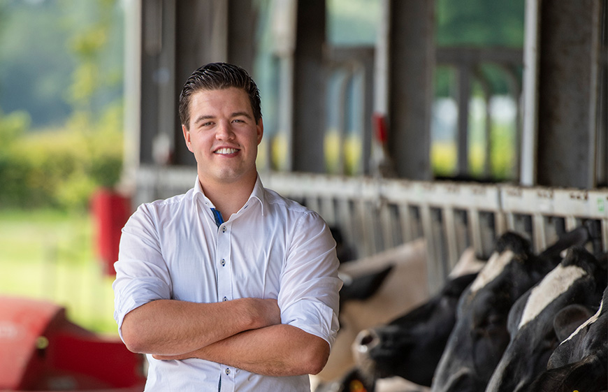 Jorrit, student Docent en kennismanager Veehouderij