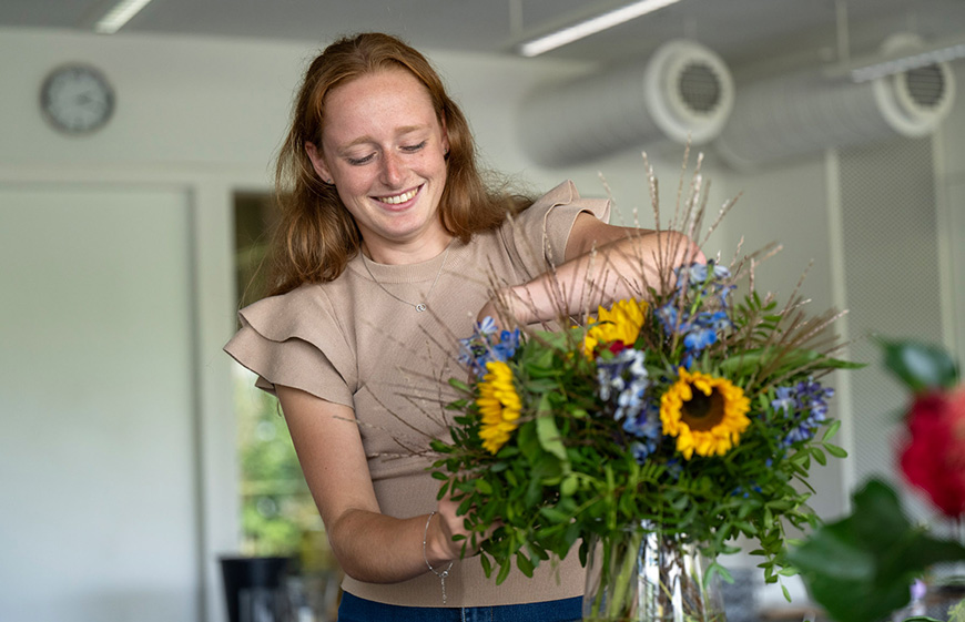 Lieke, Student Bloemsierkunst