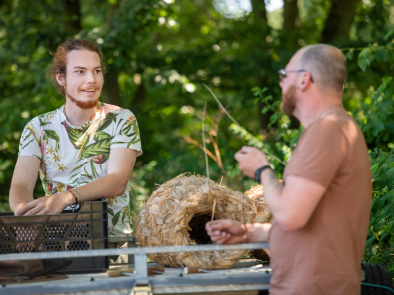 Associate degree deeltijd opleiding Educatief professional beroepsonderwijs bushcraft praktijkopleider bushcraft Aeres Hogeschool Wageningen