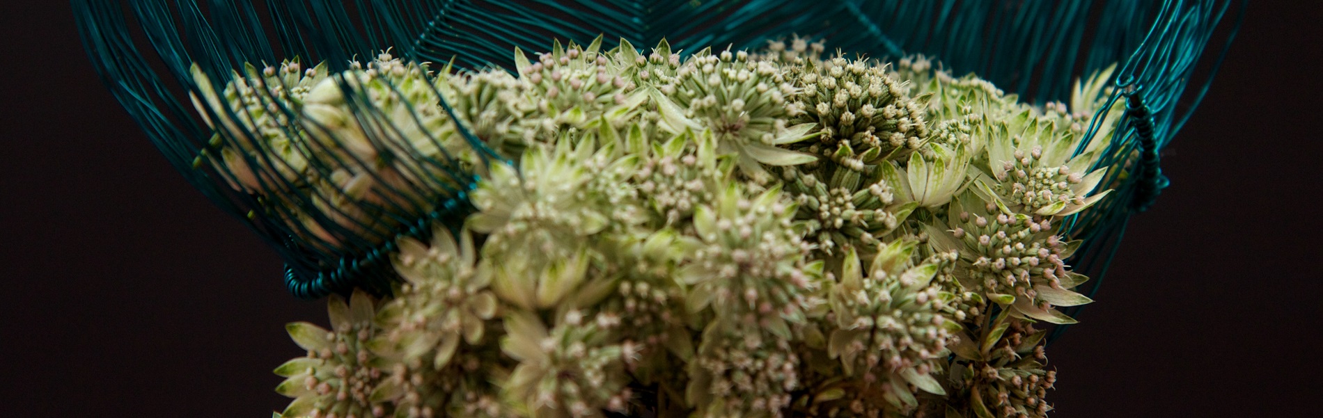 Bloemsierkunst hoog niveau waterval