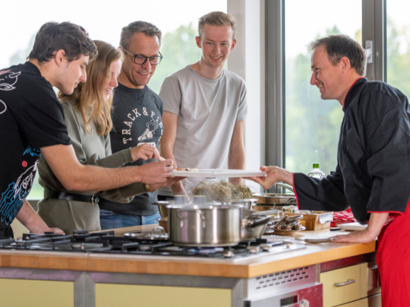studenten horeca klaslokaal